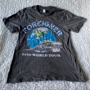 Foreigner 1978 World Tour T-Shirt